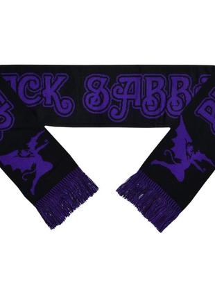 Шарф black sabbath (purple logo)