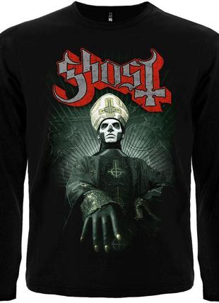 Футболка з довгим рукавом ghost, розмір l