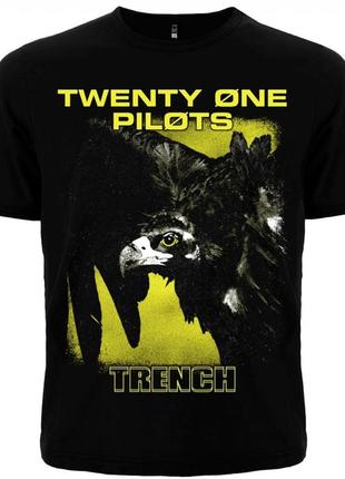 Чорна футболка twenty one pilots "trench", розмір xxl1 фото