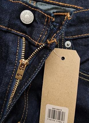 Брендові фірмові стрейчеві джинси levi's 514 waterless,оригінал із сша,нові з бірками, розмір 33-34/32.5 фото