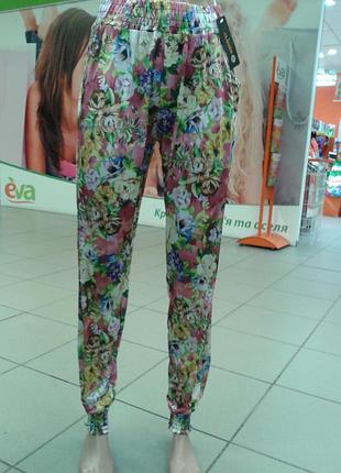 Брюки женские летние стрейчевые clover. новые!!!