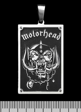 Кулон motorhead (warpig) (ptsb-073) прямокутний