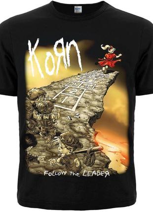 Футболка korn "follow the leader", размер m