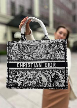 Женская сумка dior textile диор сумка шоппер на плечо красивая, легкая, текстильная сумка