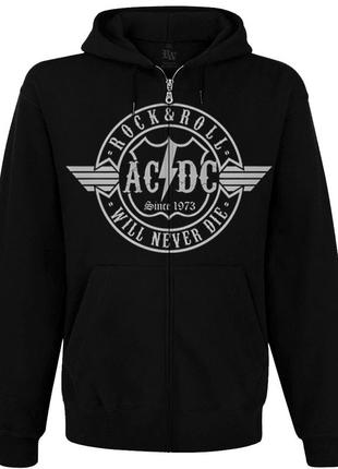 Кенгуру ac/dc "rock & roll will never die" на блискавці, розмір xxl