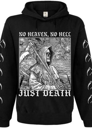 Худі no heaven, no hell - just death, размер xl