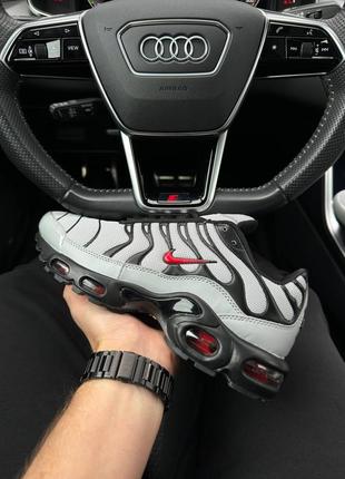 Мужские кроссовки nike air max tn grey black red 41-42-43-44-45-46