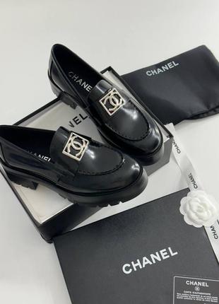 Шикарные лоферы в стиле chanel