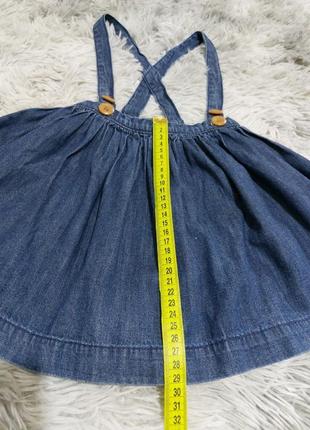 Джинсовая юбка,джинсовый сарафан3 фото