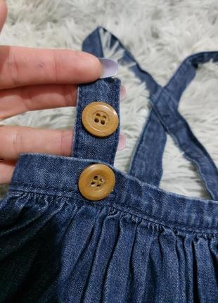 Джинсовая юбка,джинсовый сарафан5 фото