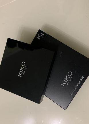 Палетка теней kiko milano