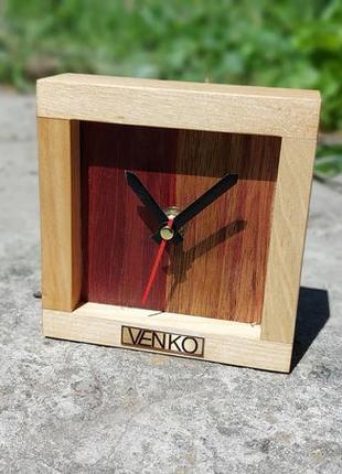 Настільні годинники, дизайнерські годинники, годинник як декор, годинники з дерева2 фото