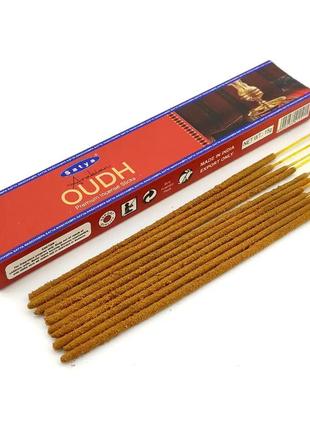 Arabian oudh premium incence sticks (satya) пилкові пахощі 15 г1 фото