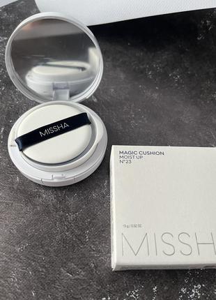 Кушон мешковая missha cushion moist up spf50+/pa++