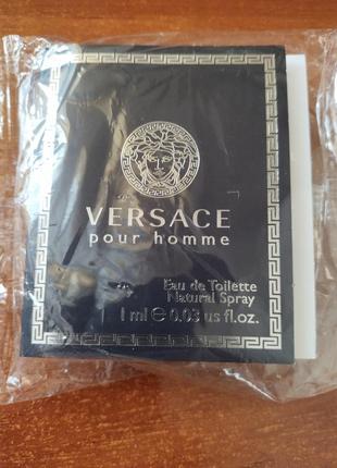 Туалетна вода versace pour homme1 фото