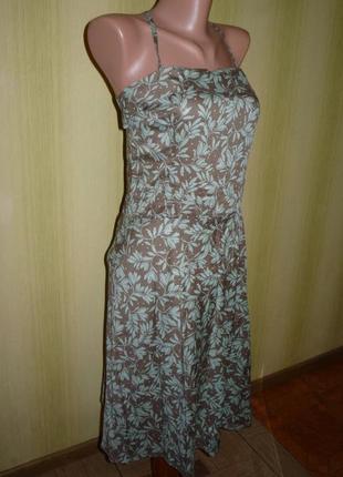 Красивое нежное платье, сарафан naf naf2 фото