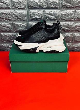Женские кроссовки lacoste чёрные кроссовки лакоста
