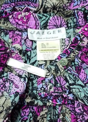 Плиссированная длиная юбка винтаж jaeger10 фото