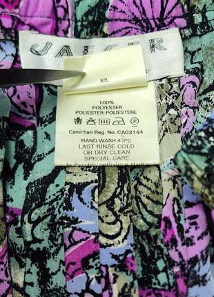 Плиссированная длиная юбка винтаж jaeger9 фото