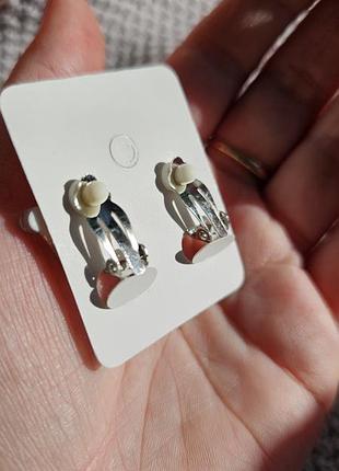 Дитячі кліпси для вух сережки гарні для дівчинки ведмедики дівчат прикраси біжутерія...