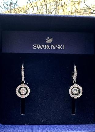 Сережки swarovski1 фото