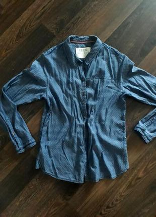 Рубашка джинсовая блузка1 фото