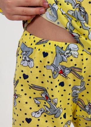 Пижама легкая хлопковая с котиками8 фото