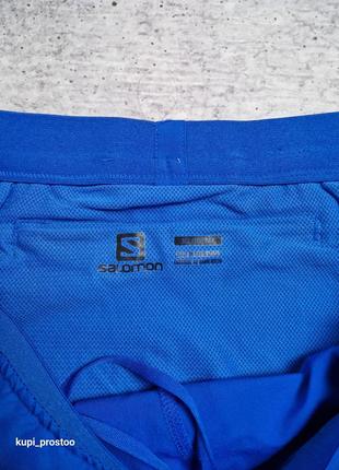 Шорти для бігу чоловічі salomon cross 3'' shorts5 фото