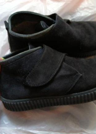 Ботинки замша зима 36р