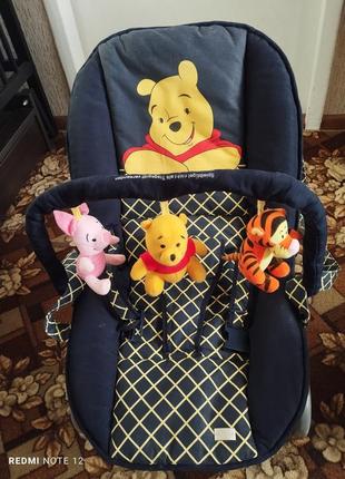 Шезлонг- гойдалка для малюків