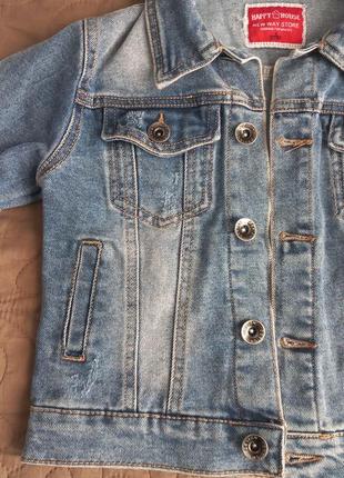 Джинсовка, джинсова куртка для хлопчика3 фото