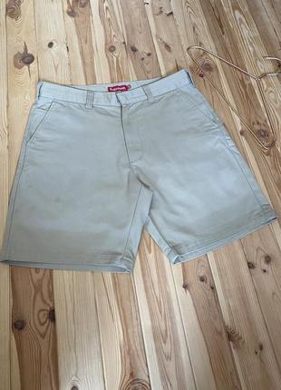 Классические шорты supreme work chino shorts