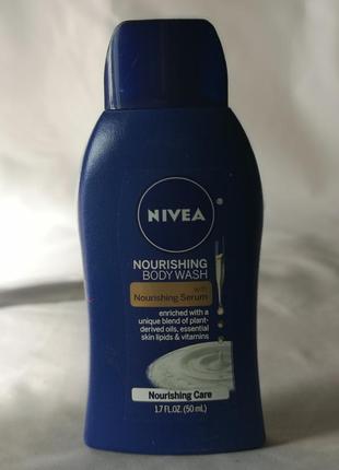 Nivea  питательное средство для мытья тела, 50 мл2 фото