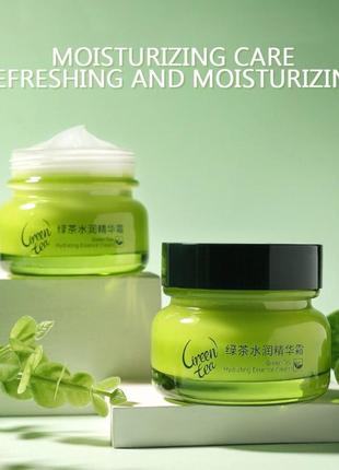 Laikou green tea hydrating cream 55g крем для лица с зеленым чаем