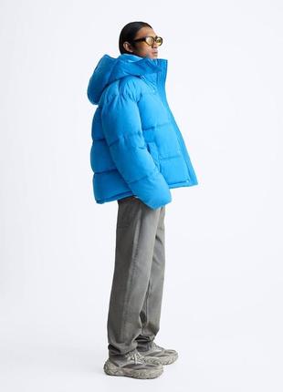 Тепла куртка zara нова колекція