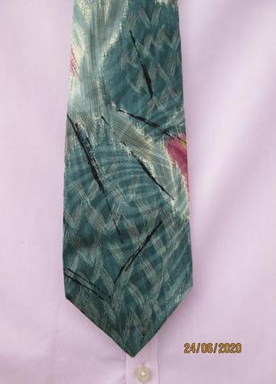 Стильный, шелковый галстук " massimo datti ". 145 х 9.5 см. италия.3 фото