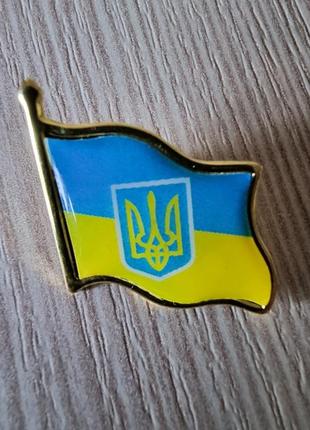 Значок флаг украины2 фото