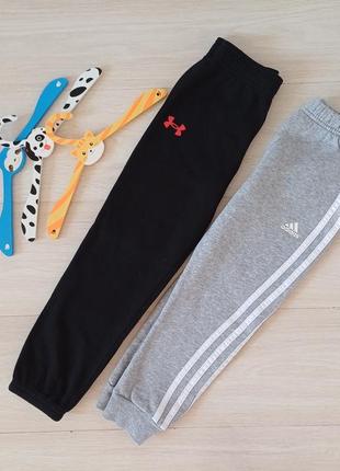 Штаны спортивные джоггеры  under armour  и adidas на мальчика