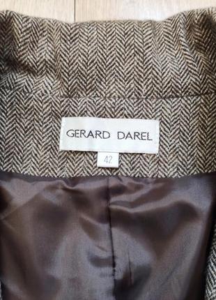 Пиджак gerard darel (франция, 60% шерсти), l/xl3 фото