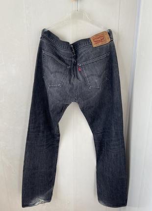 Широкие стильные черные levi’s strauss 501 34-365 фото