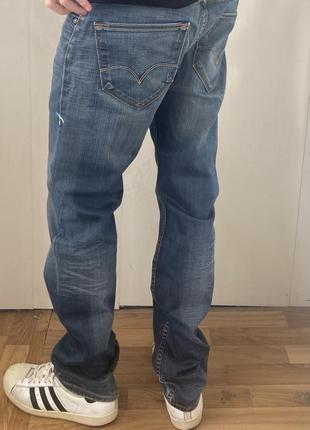 Синие джинсы levi's strauss 501 w322 фото