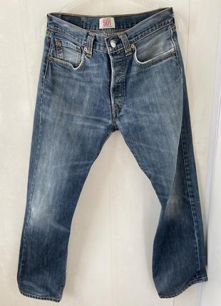 Синие джинсы levi's strauss 501 w323 фото