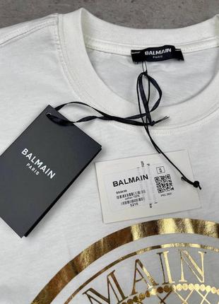 💜есть наложка💜мужская футболка "balmain"💜lux качество количественно ограничено6 фото