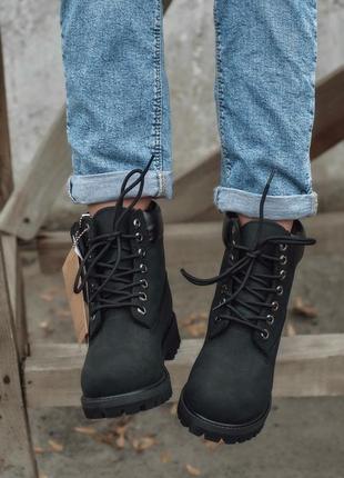 Ботинки женские зимние timberland с мехом3 фото