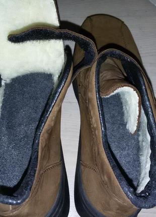 Удобные, комфортные теплые ботинки rieker размер 40 (26,5 см)7 фото