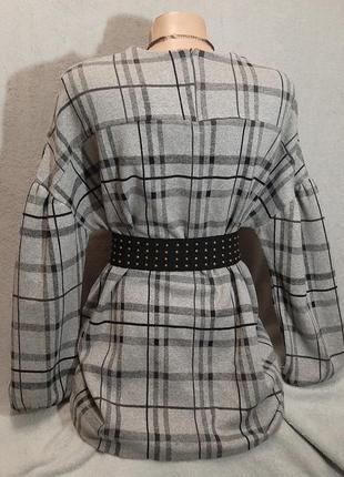 Стильное мини платье, теплое платье zara collection размер m7 фото