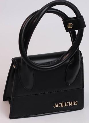 Jacquemus  le chiquito noeud black6 фото