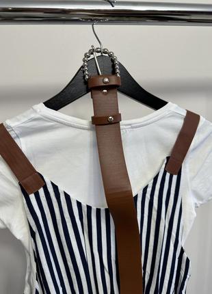 Сарафан в полоску турецкий