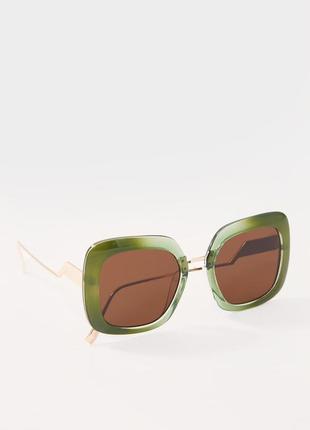 Cnc7062 солнечные очки olive green1 фото