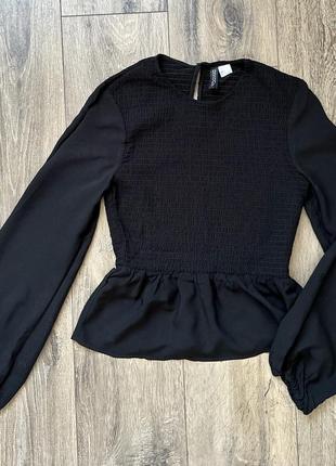 Блуза h&amp;m 36размер 100% вискоза